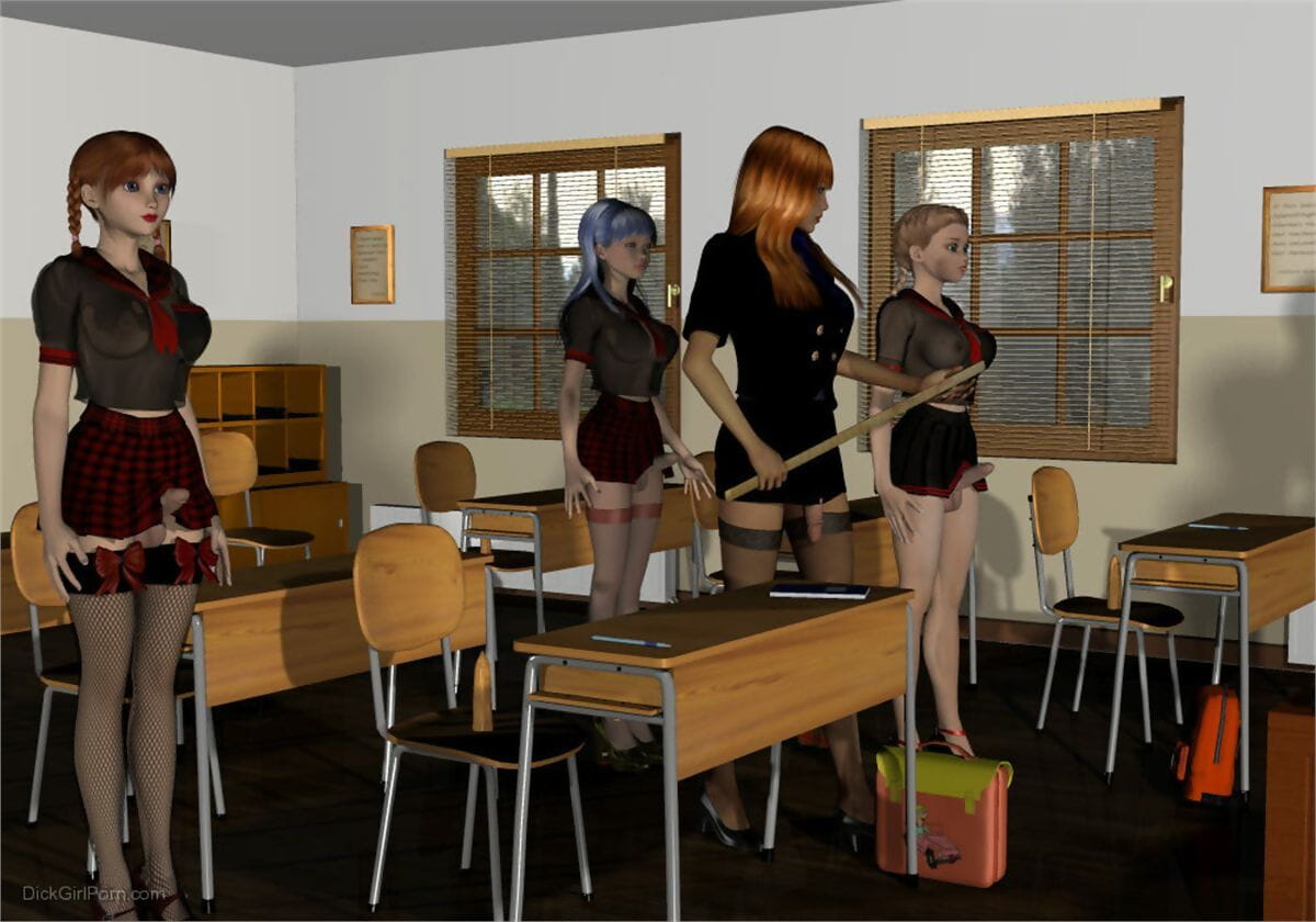 Lynortis- Dickgirl School  Detention Class page 1