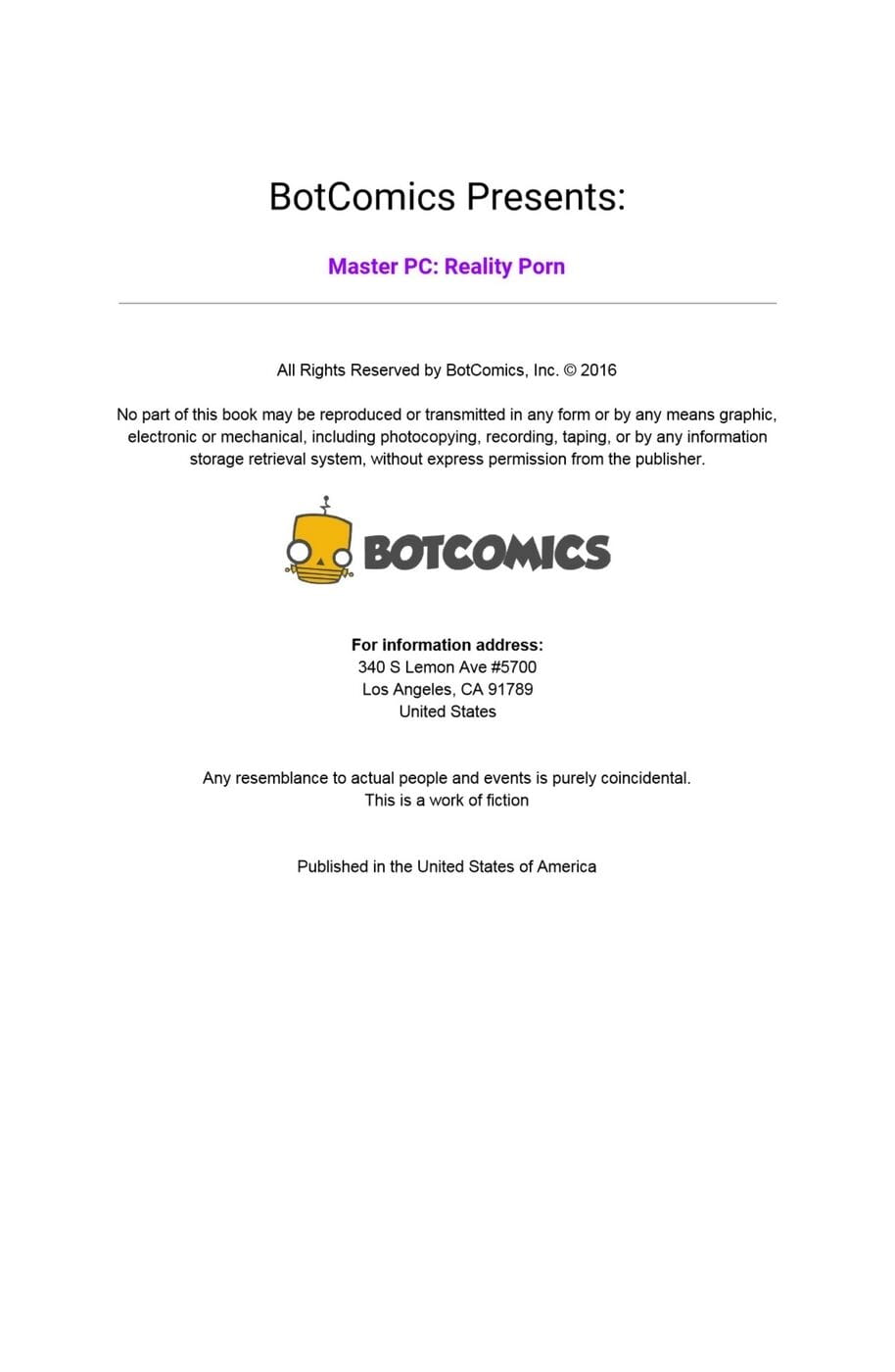 Bot- Master PC  Reality Porn page 1