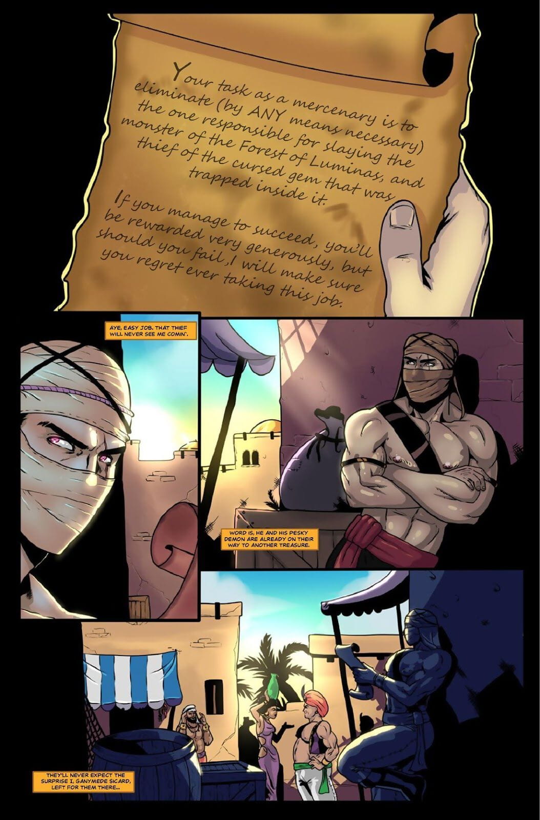 Tom Cray- JOX  Treasure Hunter #3 page 1