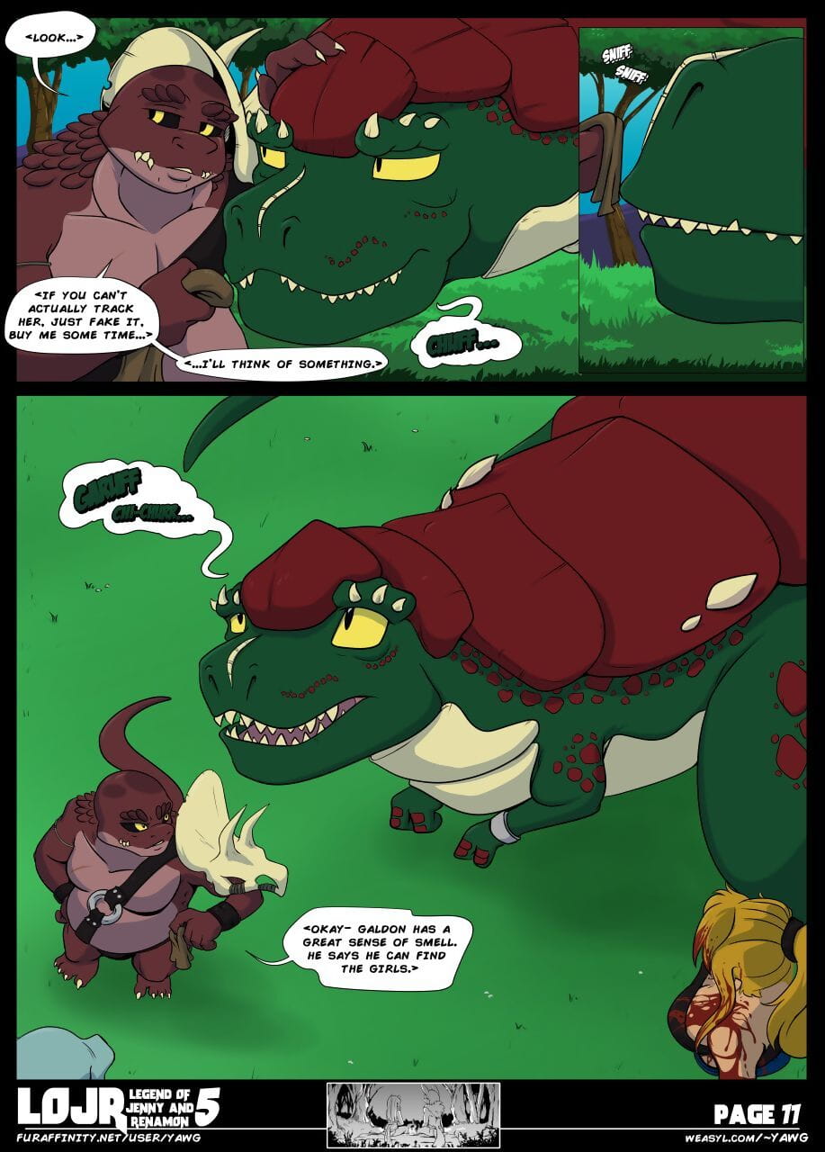 Yawg- The Legend of Jenny And Renamon Issue 5 page 1