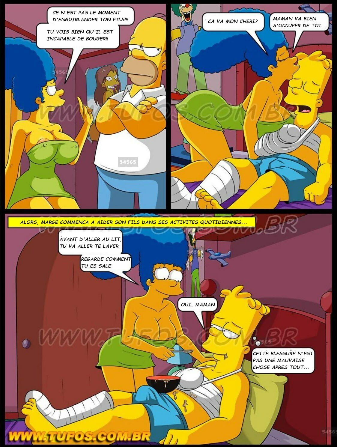 THE SIMPSONS 11 Toilette trs intimes. page 1