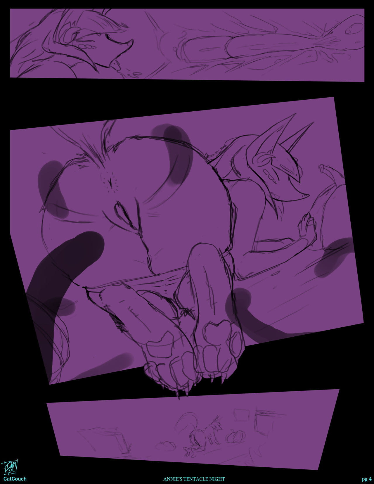 Annie Tentacle Night Comic page 1