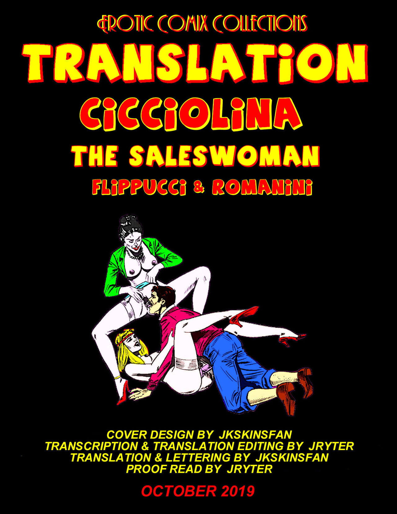 CICCIOLINA - THE SALESWOMAN - A JKSKINSFAN / JRYTER TRANSLATION page 1