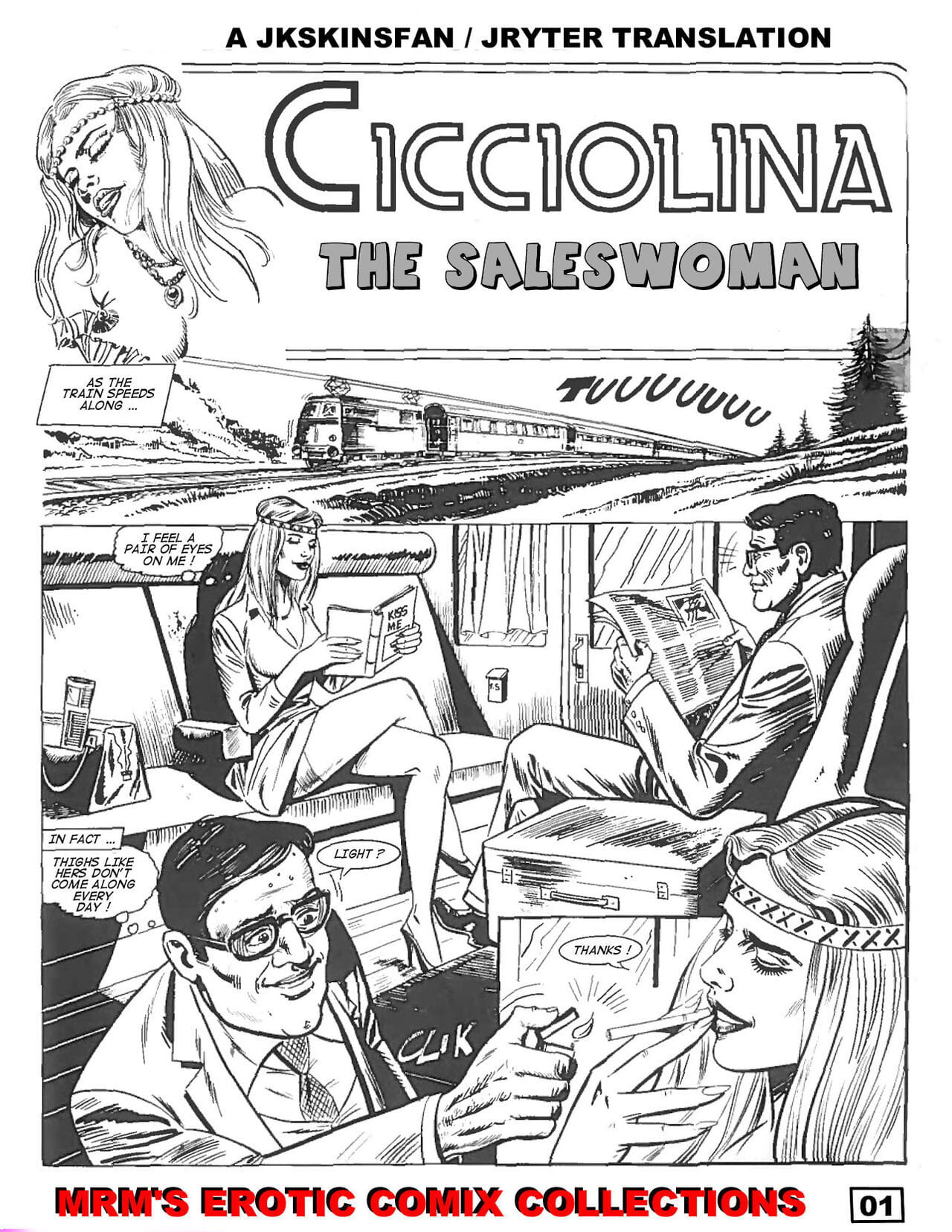 CICCIOLINA - THE SALESWOMAN - A JKSKINSFAN / JRYTER TRANSLATION page 1