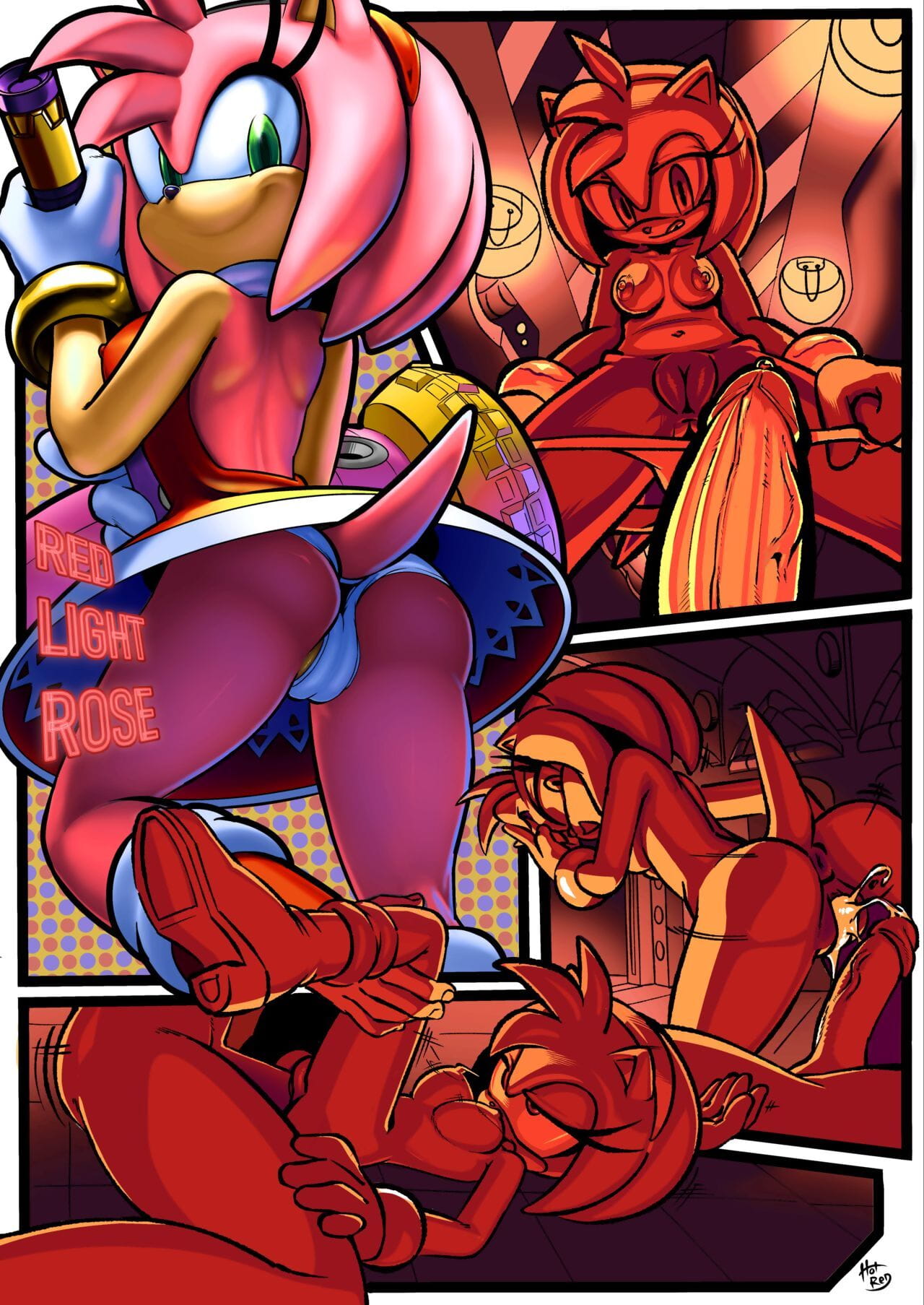 Amy Rose Collection - Hotred/isadultart - part 3 page 1