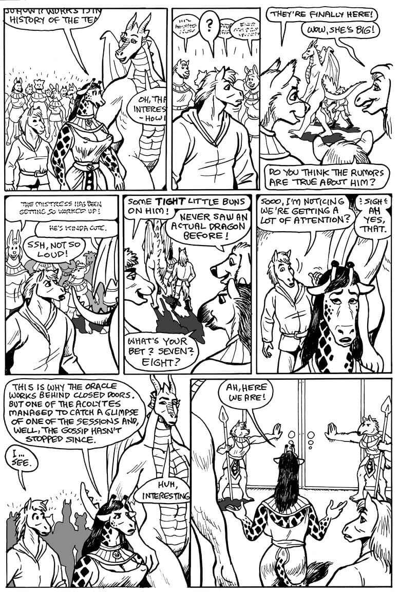 Here There be Dragons IV page 1