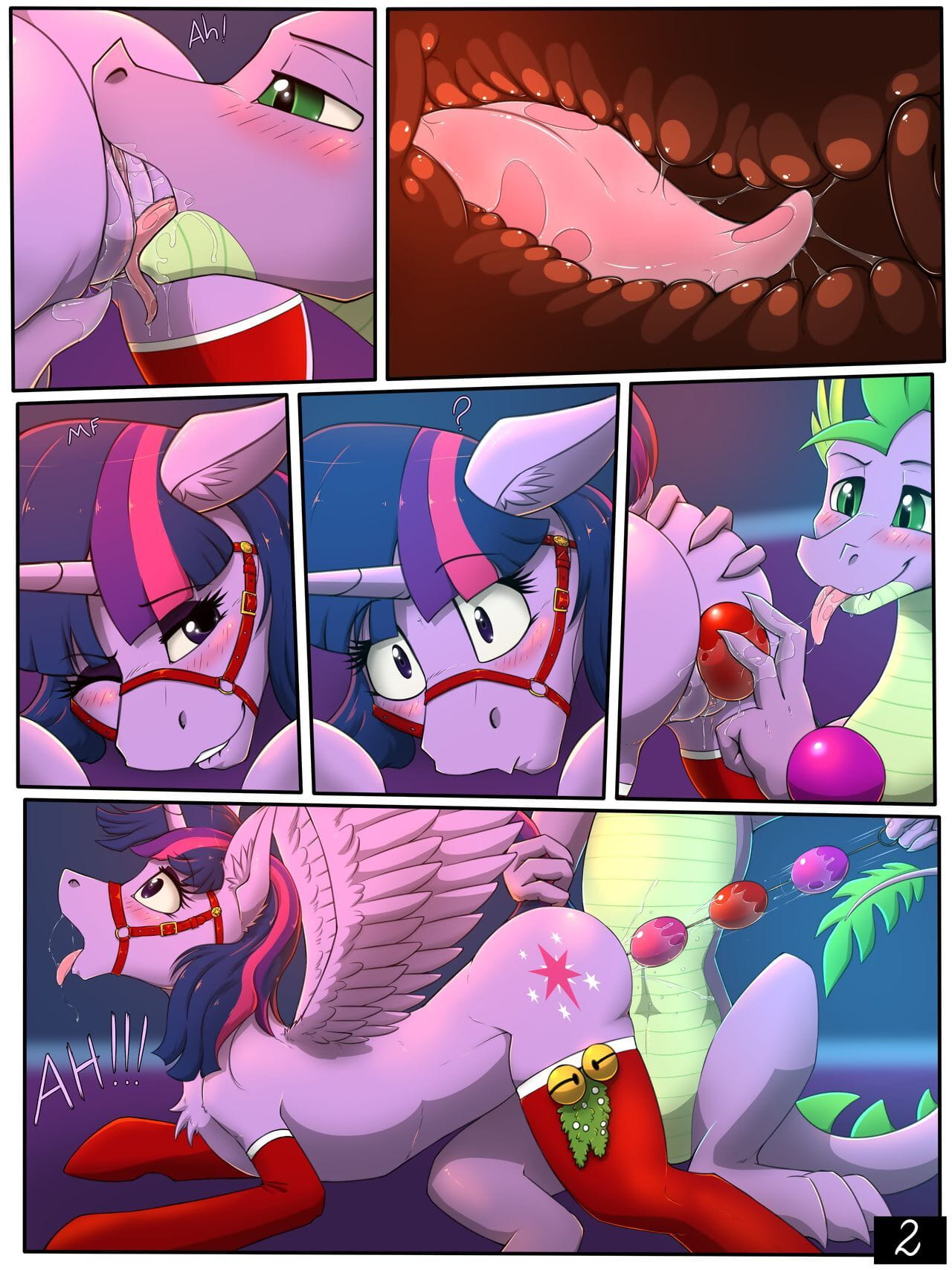 Present for Spike. Complete page 1