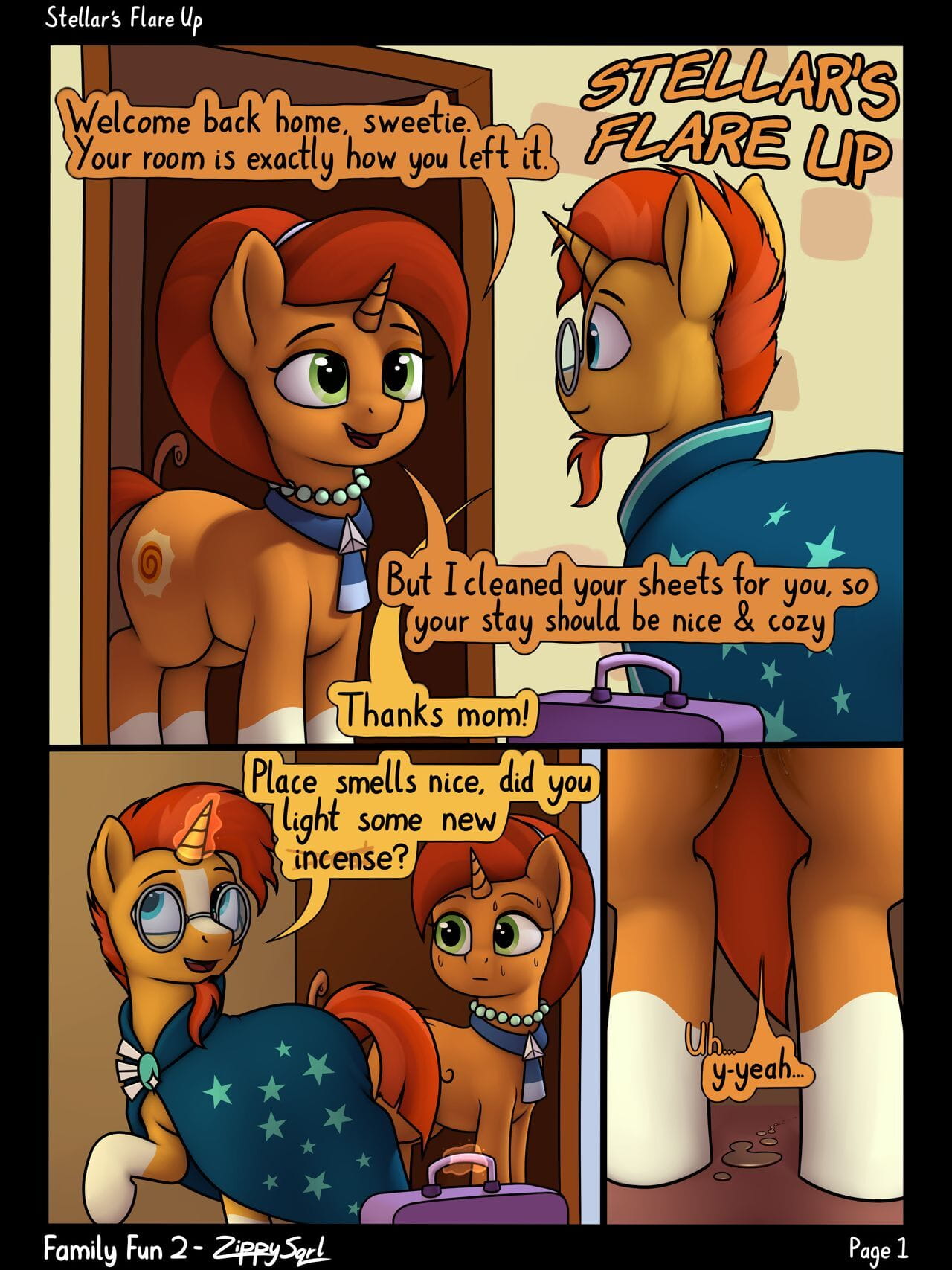 Stellars Flare Up. page 1