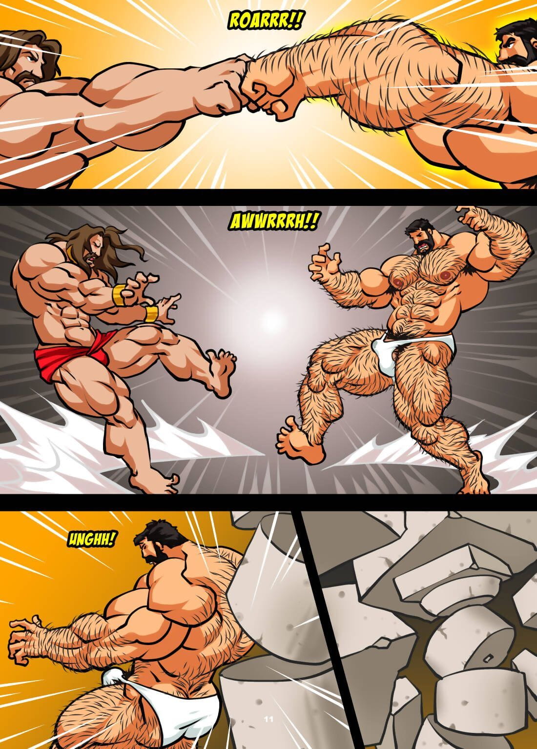 Hercules Battle Of Strongman Pt3 page 1