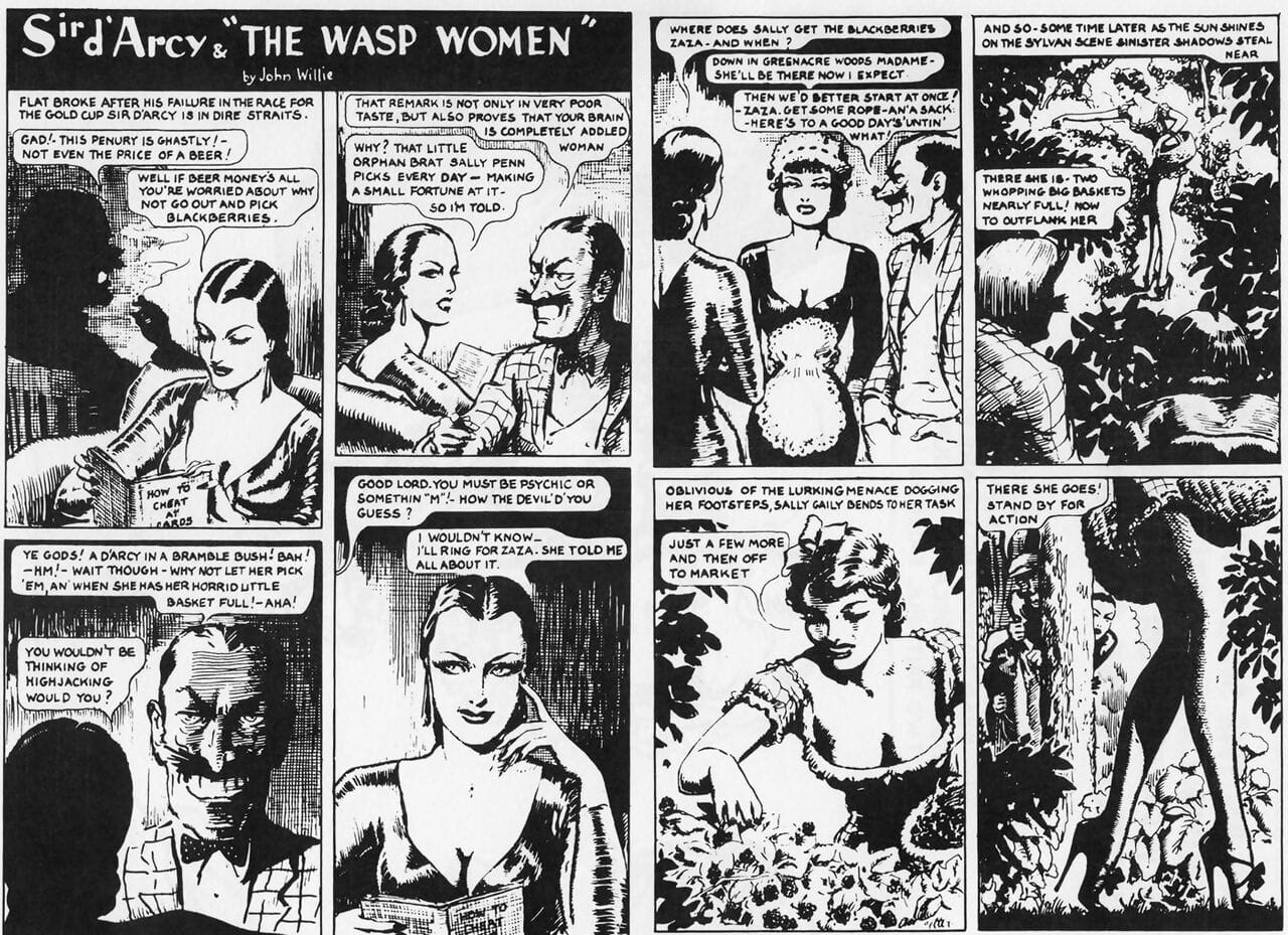 Sweet Gwendoline - The Wasp Woman page 1