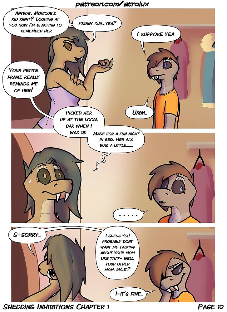 Atrolux- Shedding Inhibitions page 1