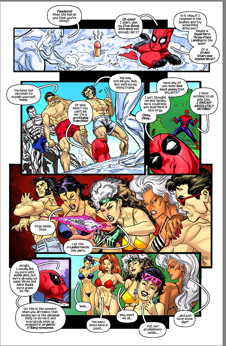 Tracy Scops- Deadpools- Days of Swimsuits Past page 1