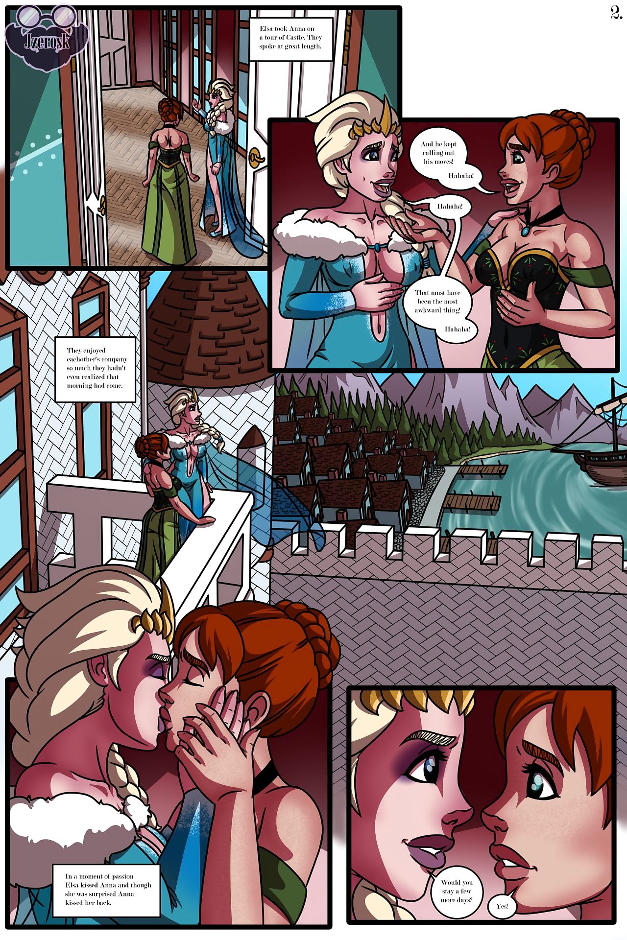 JZerosk- The Queens Affair page 1