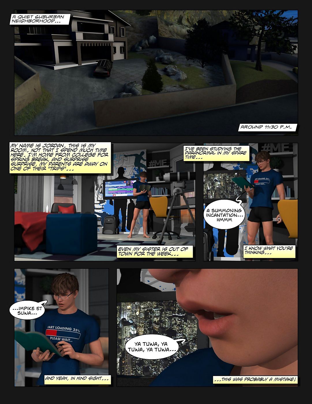 Apocalypse3DX- Tales To Ass-Tonish!  Personal Demons page 1