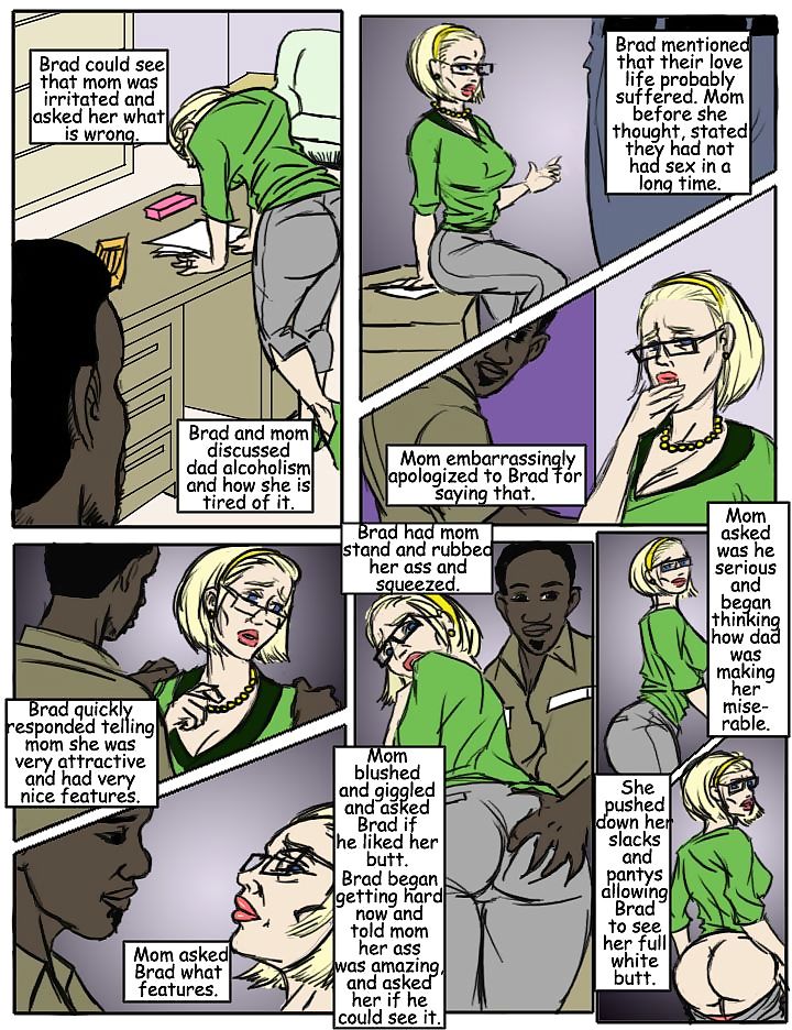Mom- illustrated interracial page 1