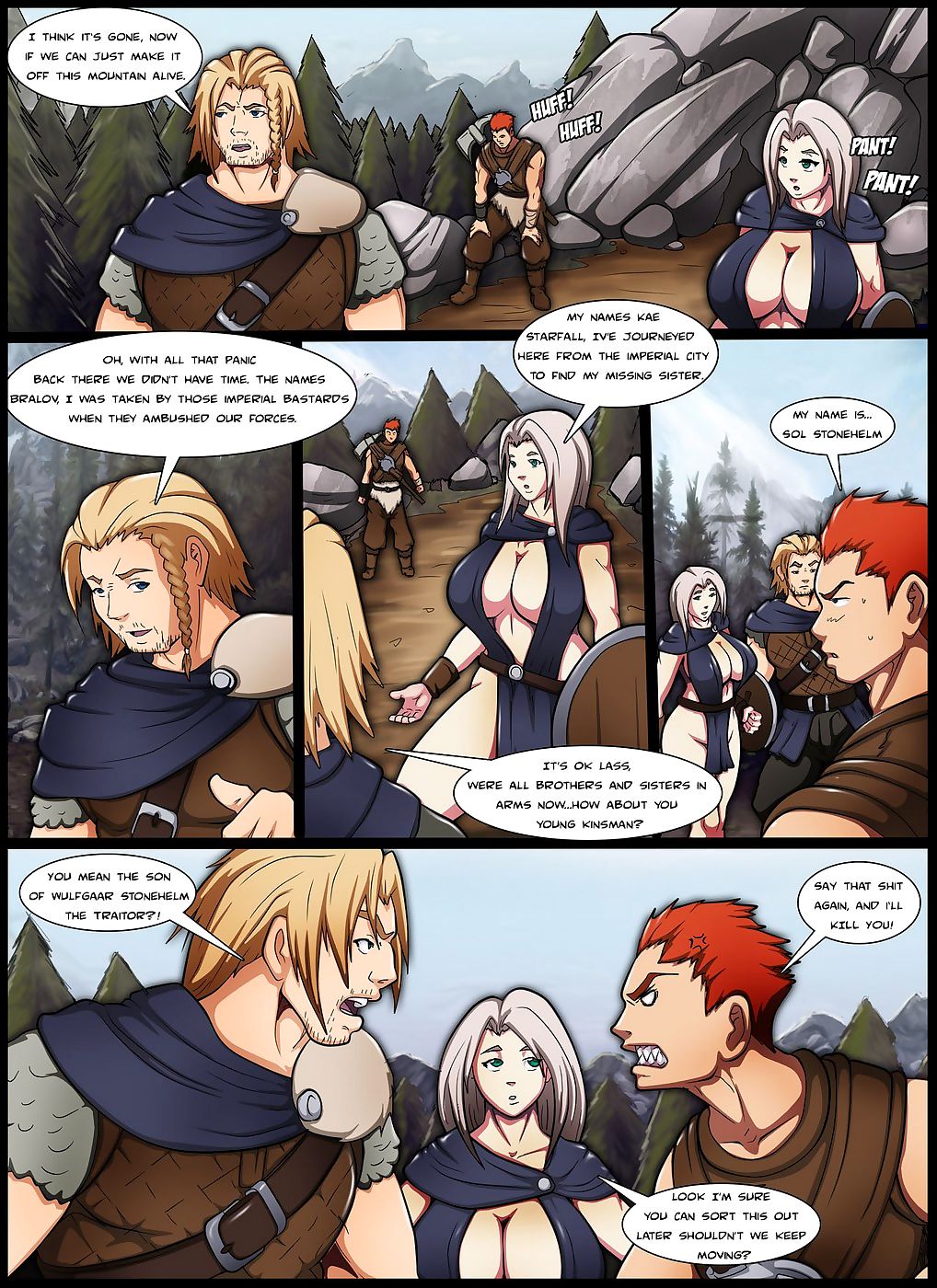 Legend of Skyrift 1- onagi page 1