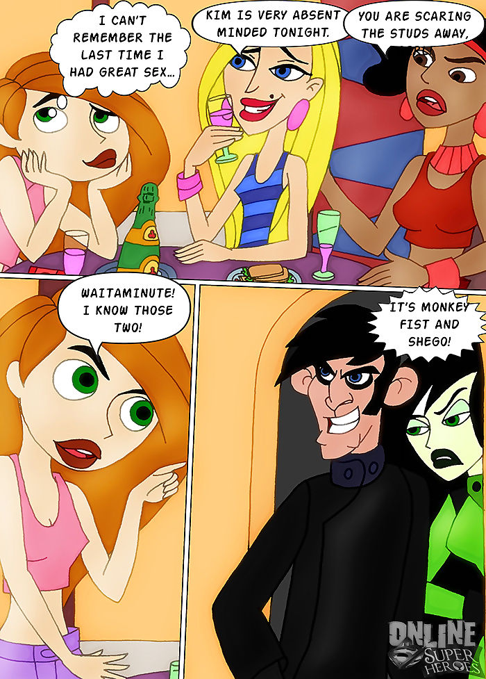Kim Possible  In the Rest Room page 1