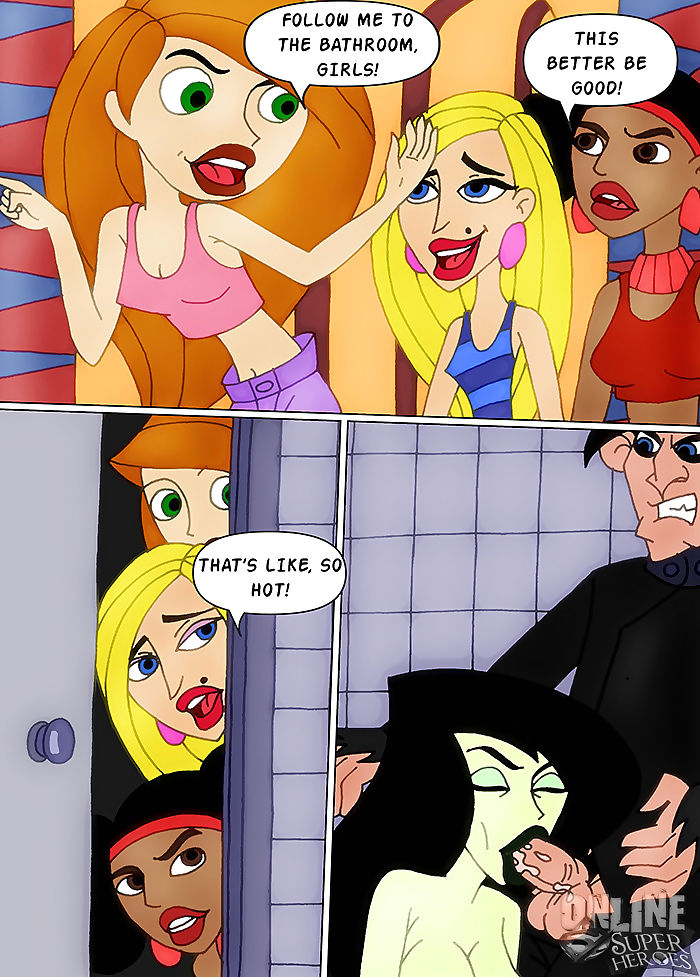 Kim Possible  In the Rest Room page 1