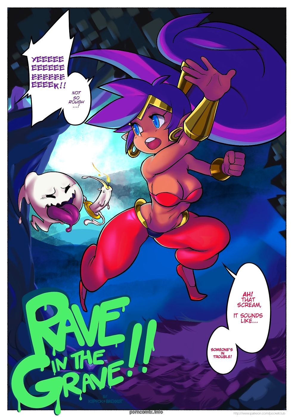 Rave in the Grave page 1