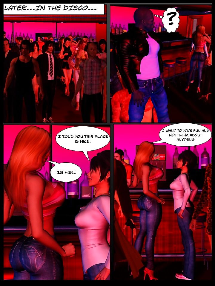 Candie Your First Time  BlackonWhite3D page 1