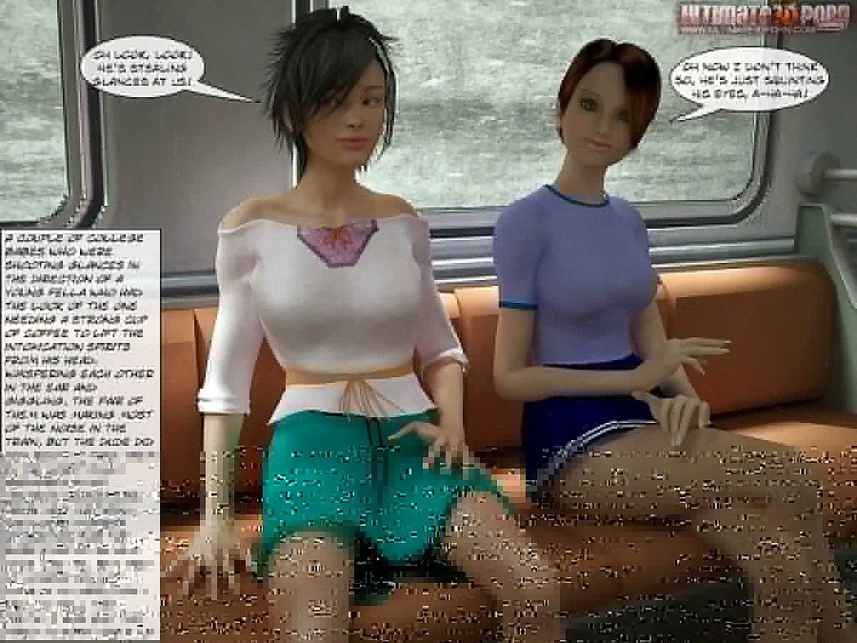 Sex In Subway- Ultimate3DPorn page 1