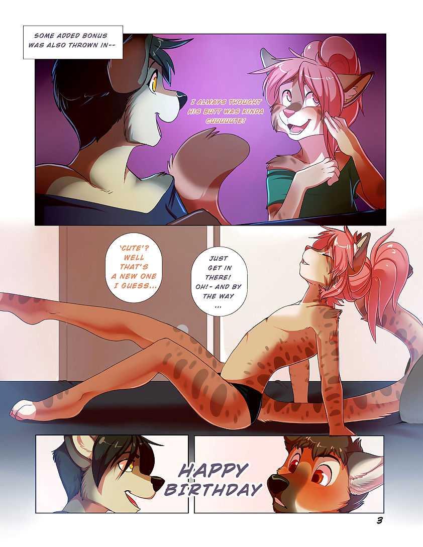 Furry Bi- Table for Three page 1