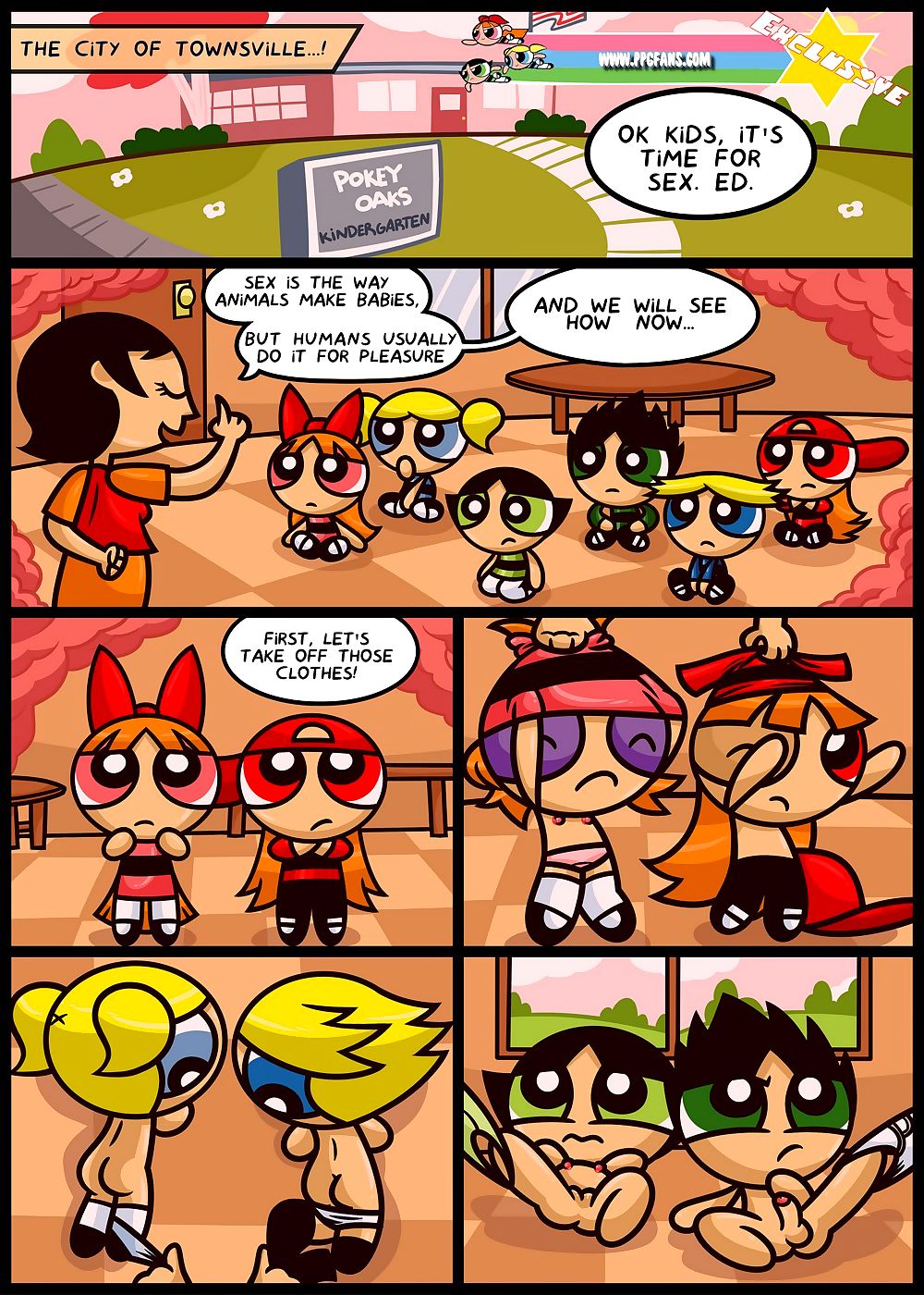 Xierra099- The Very Special Lesson page 1