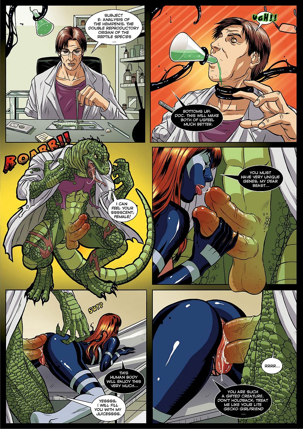 Spider-Man Sexual Symbiosis 1 page 1