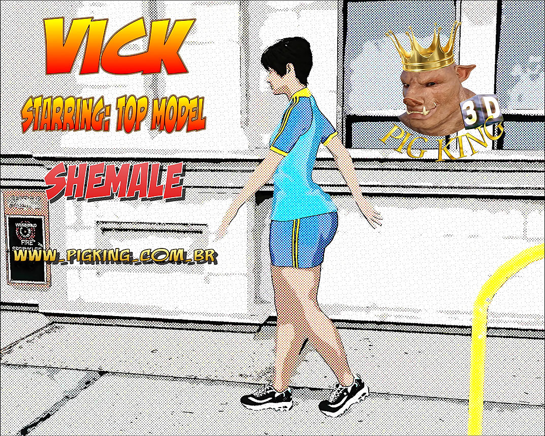 Vick- Top Model- Pig King page 1