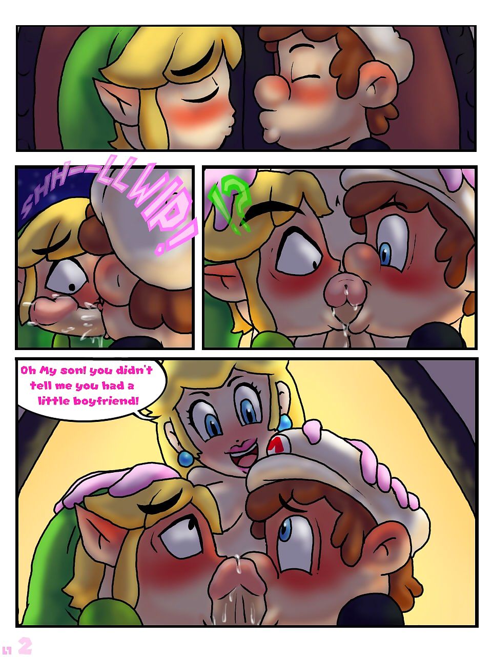 First Kiss page 1