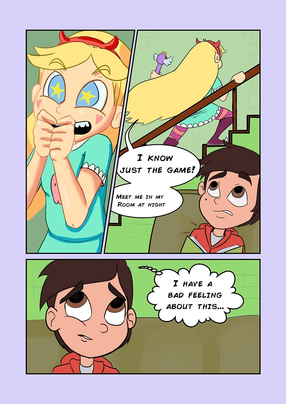 Star Vs The Forces Of Evil  Stars Board Game page 1