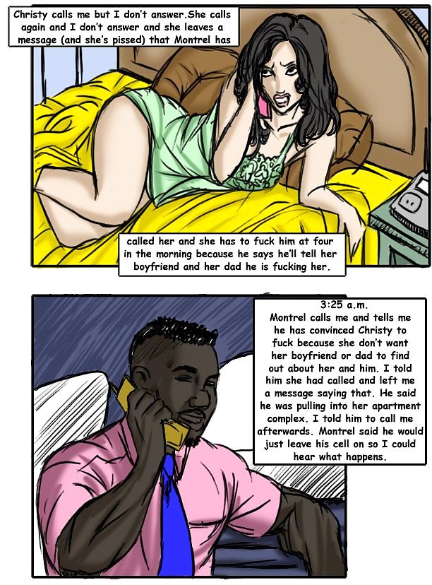 Christy Saga 02- illustrated interracial page 1