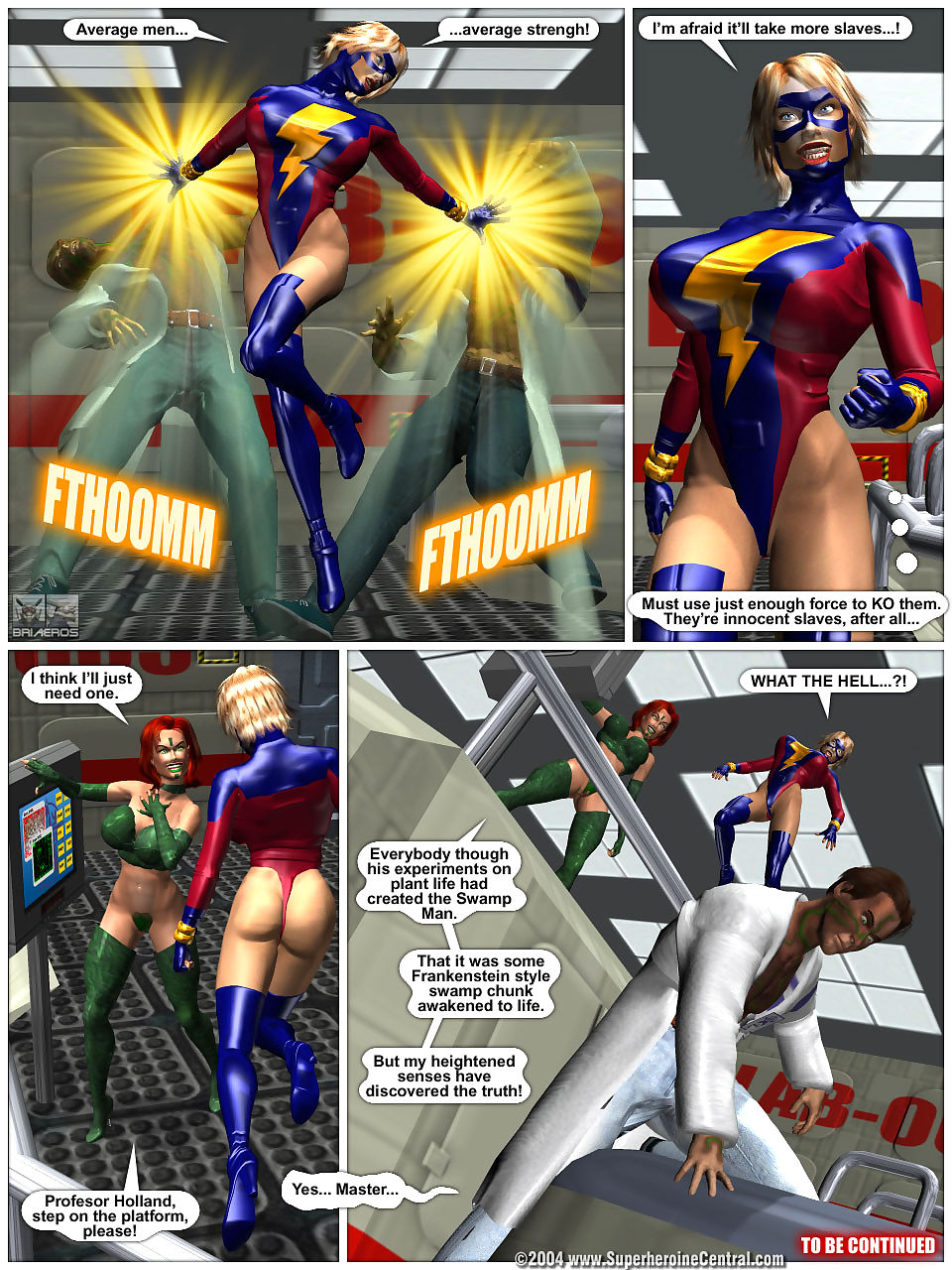 Superheroinecentral- Tall To Arouse- Inside A Green Hell page 1