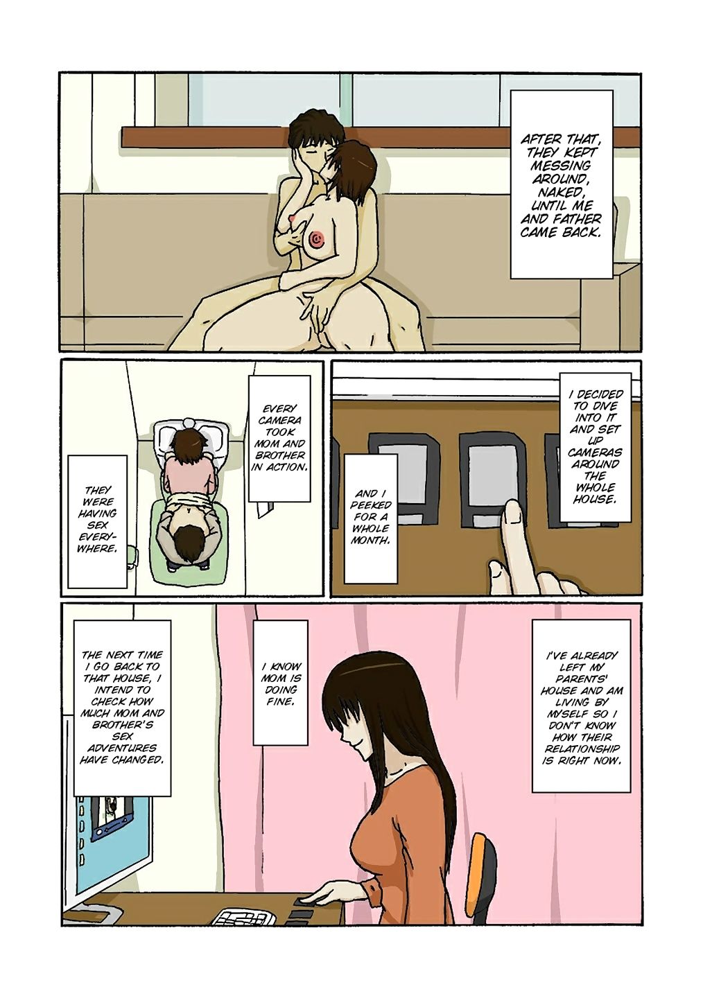 Mom and Brother- Hentai page 1