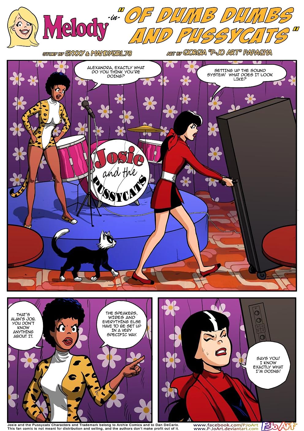 Josie and the Pussycats page 1