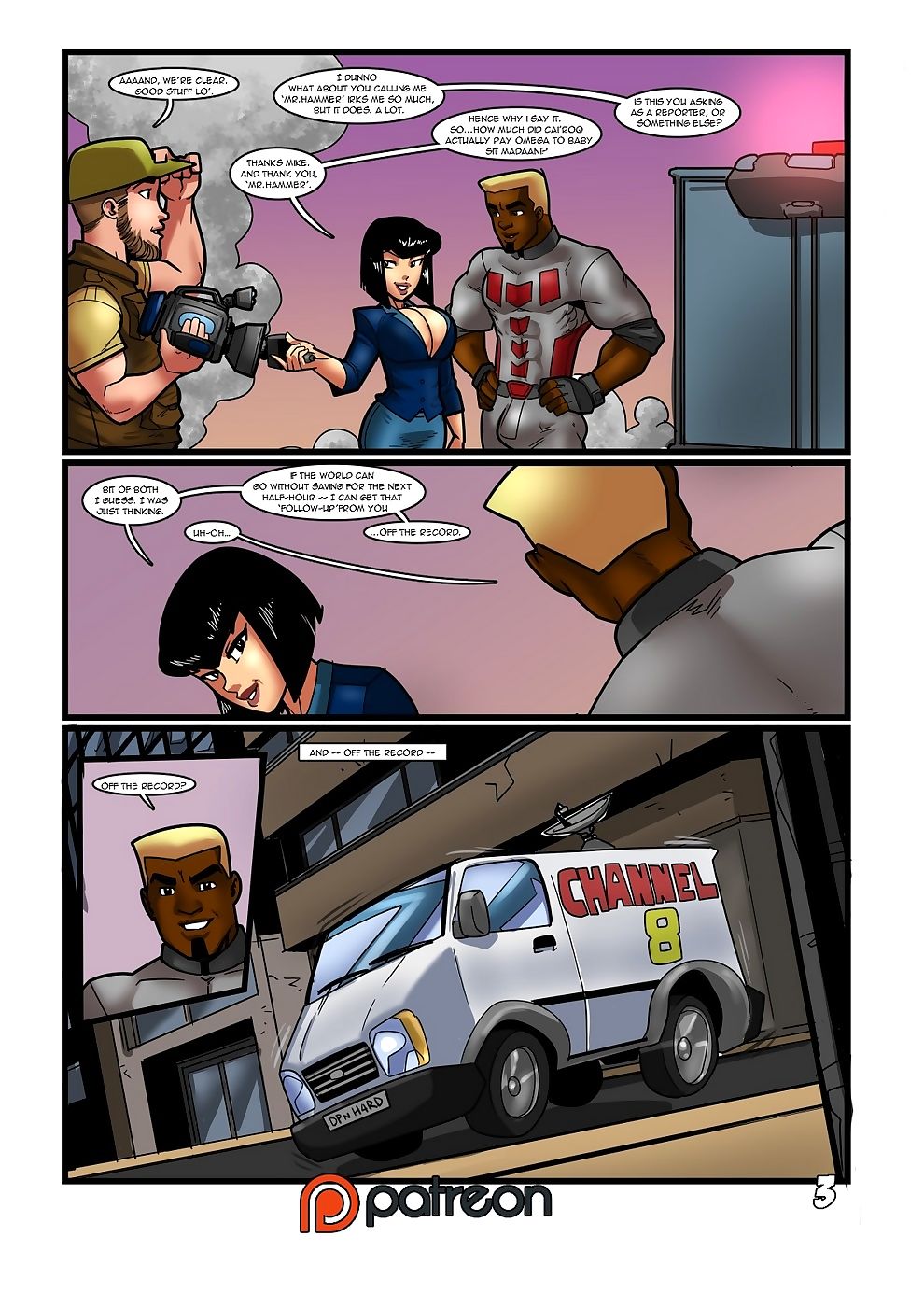 Hero Tales #1- Legs to Kill page 1