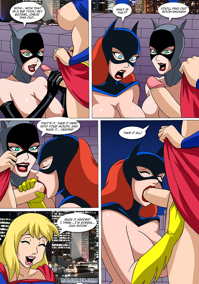 Batgirl Supergirl- Justice League page 1