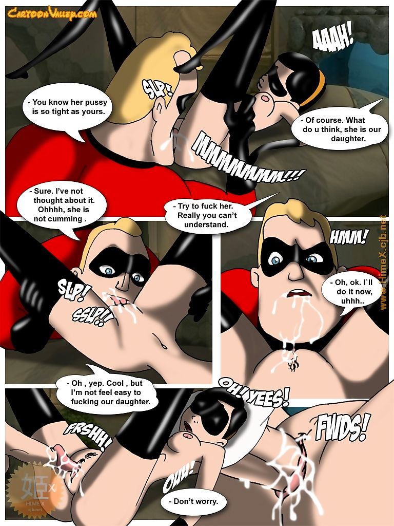 Mrs Incredible Daughter page 1