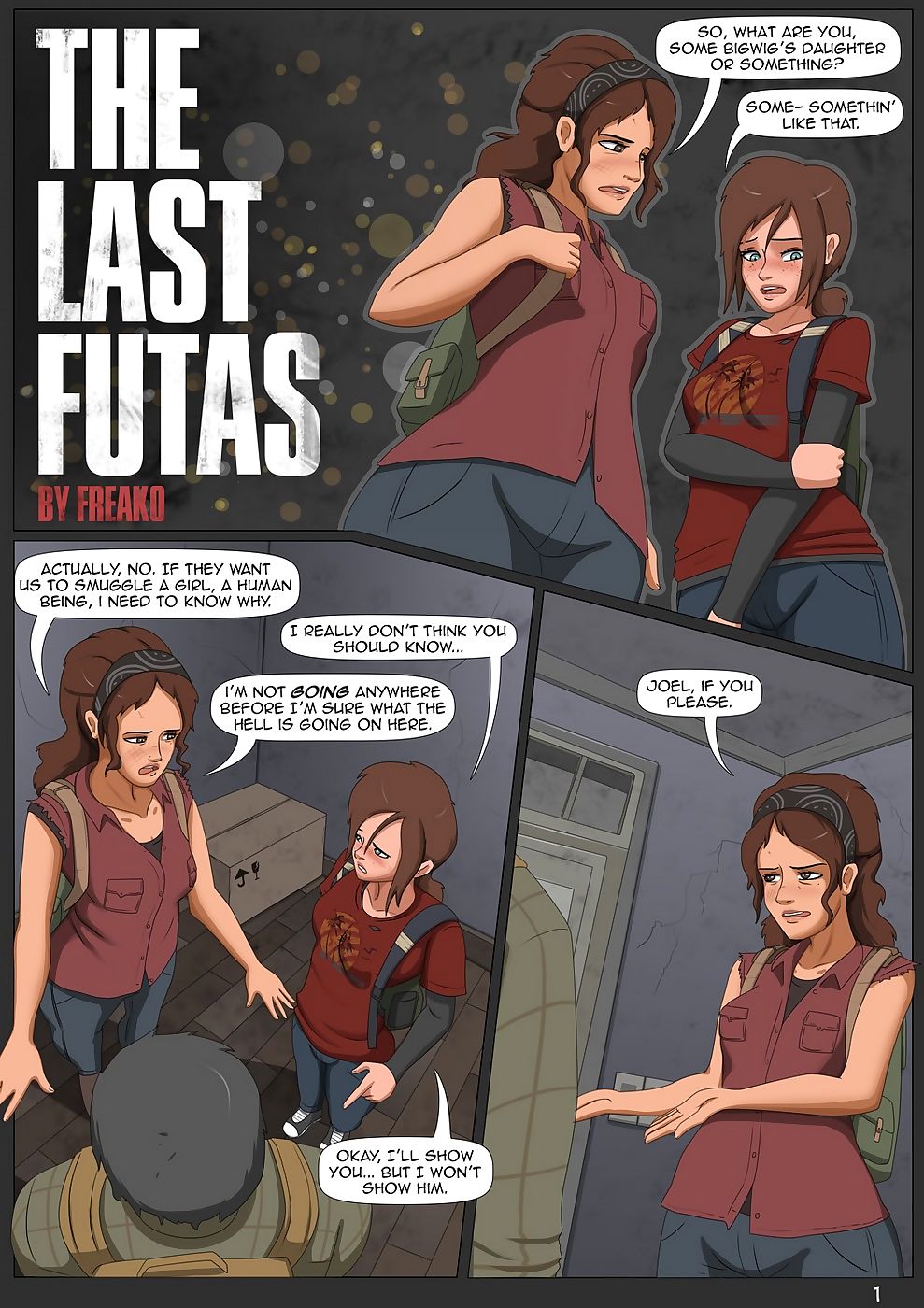 The Last Futas  Last of Us page 1