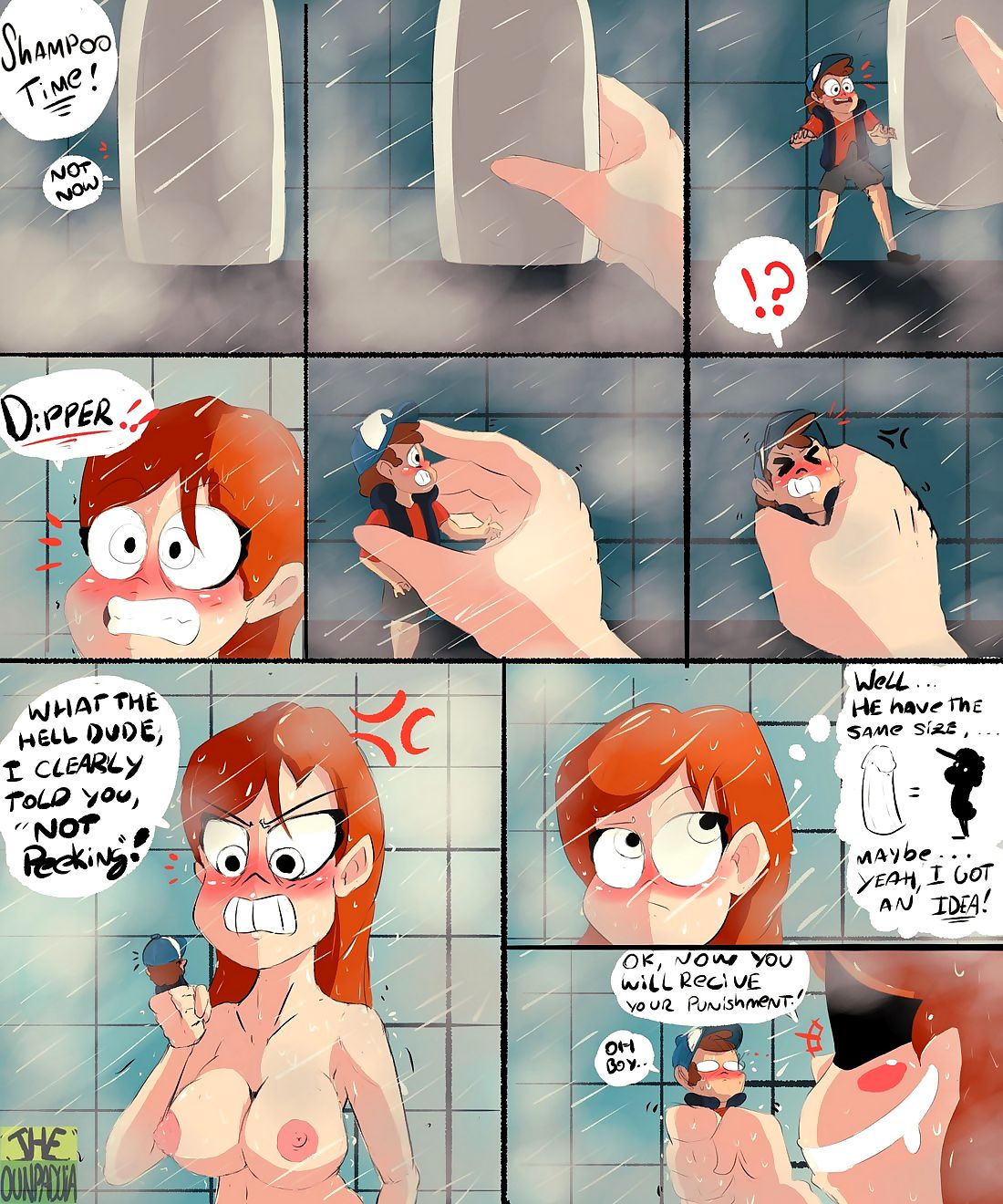 Gravity Falls- GettinDipper page 1