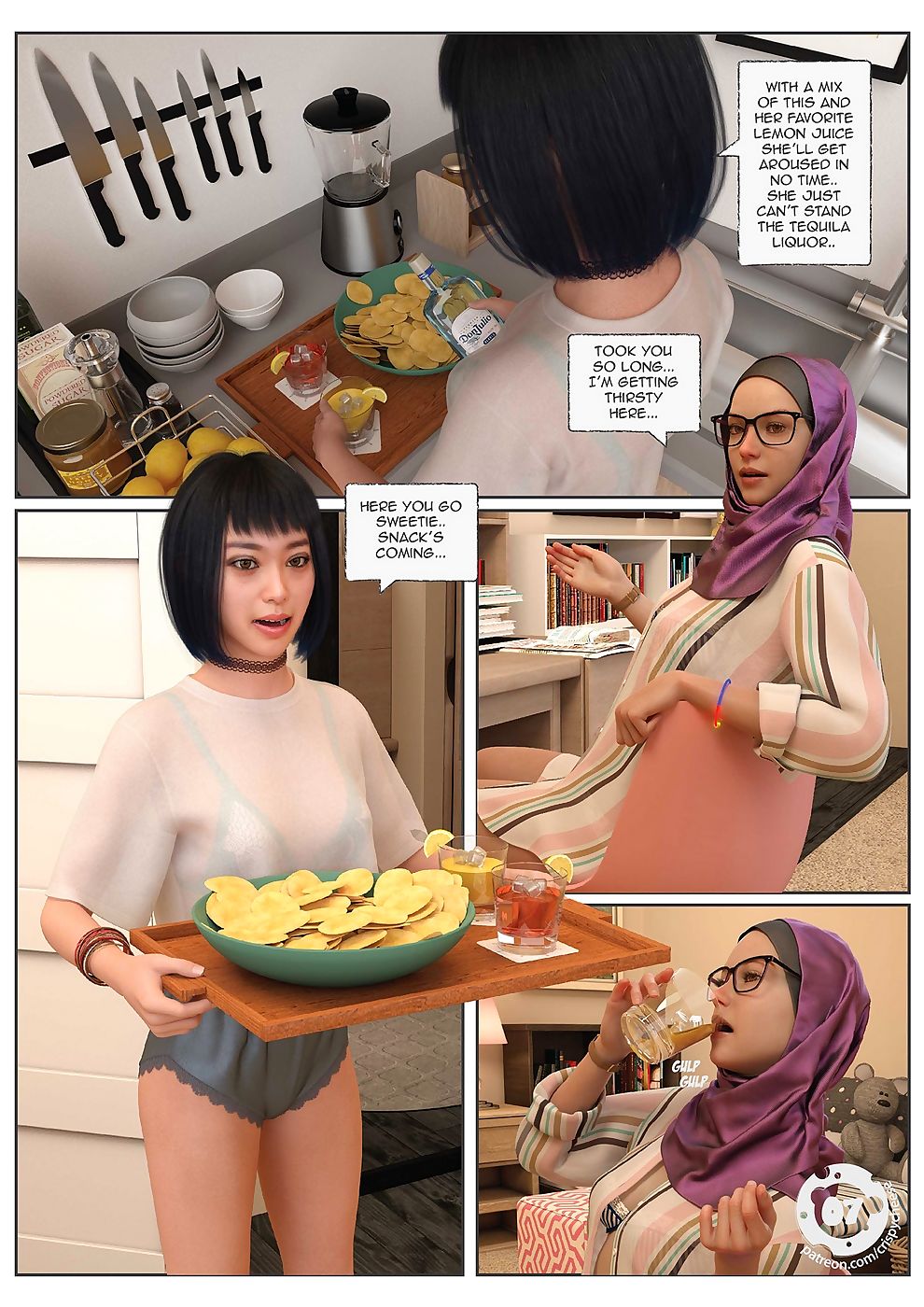 Crispycheese- Roommate page 1