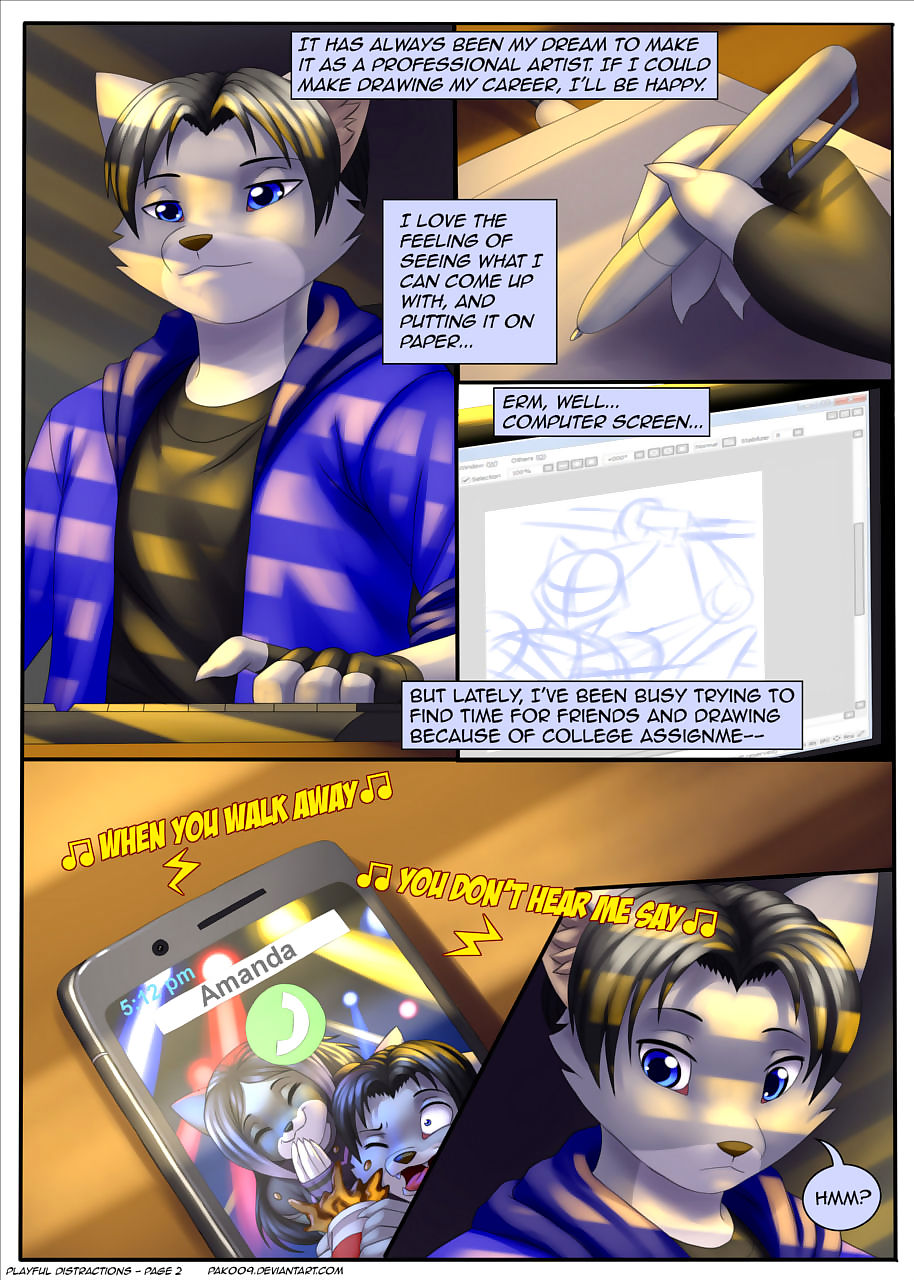 Pak009- Playful Distractions page 1