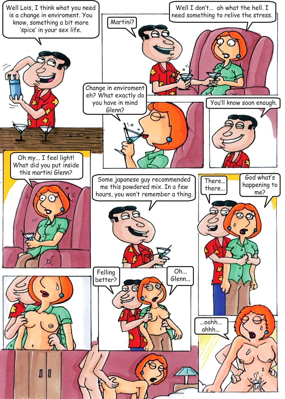 Lois and Quagmire Affair page 1