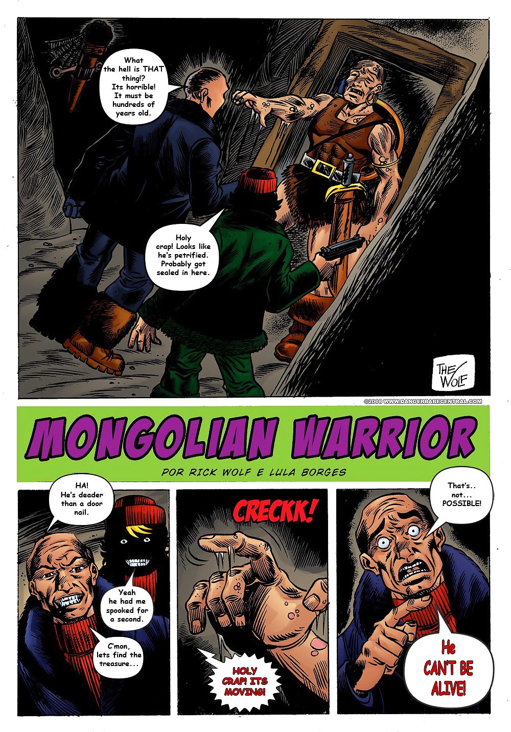Trina Jones- Mongolian Warrior page 1