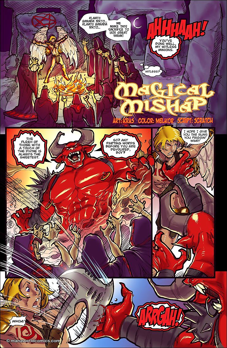 Magical Mishap- Mana World page 1