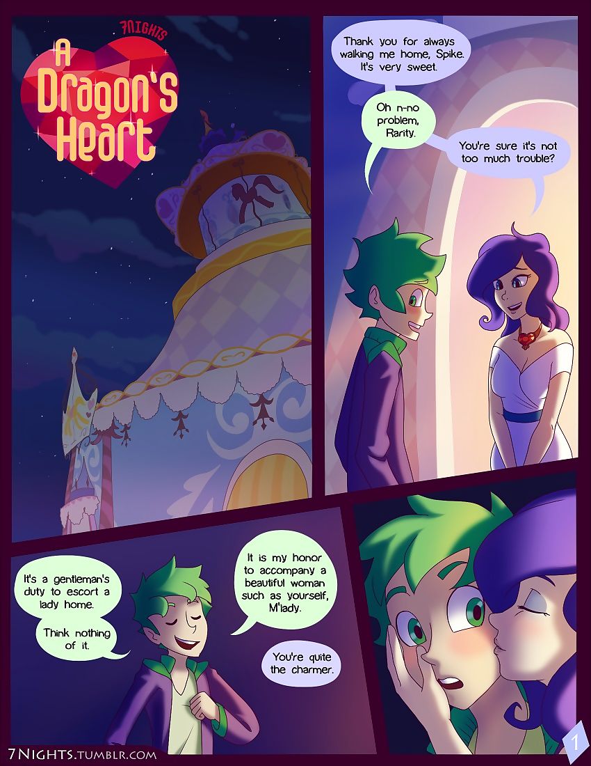 A Dragons Heart  My Little Pony page 1