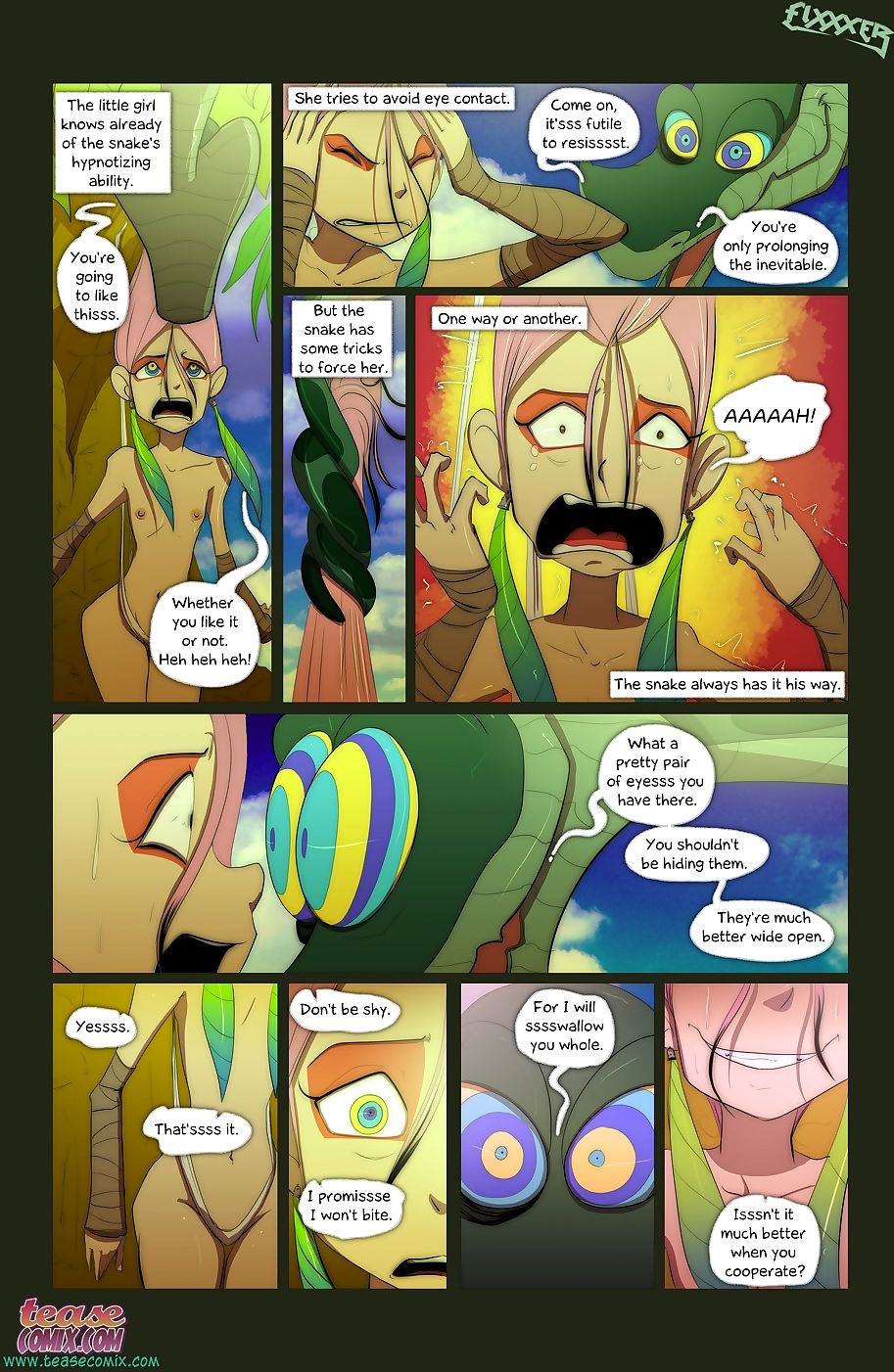 Of Snake and Girl 2- Teasecomix page 1