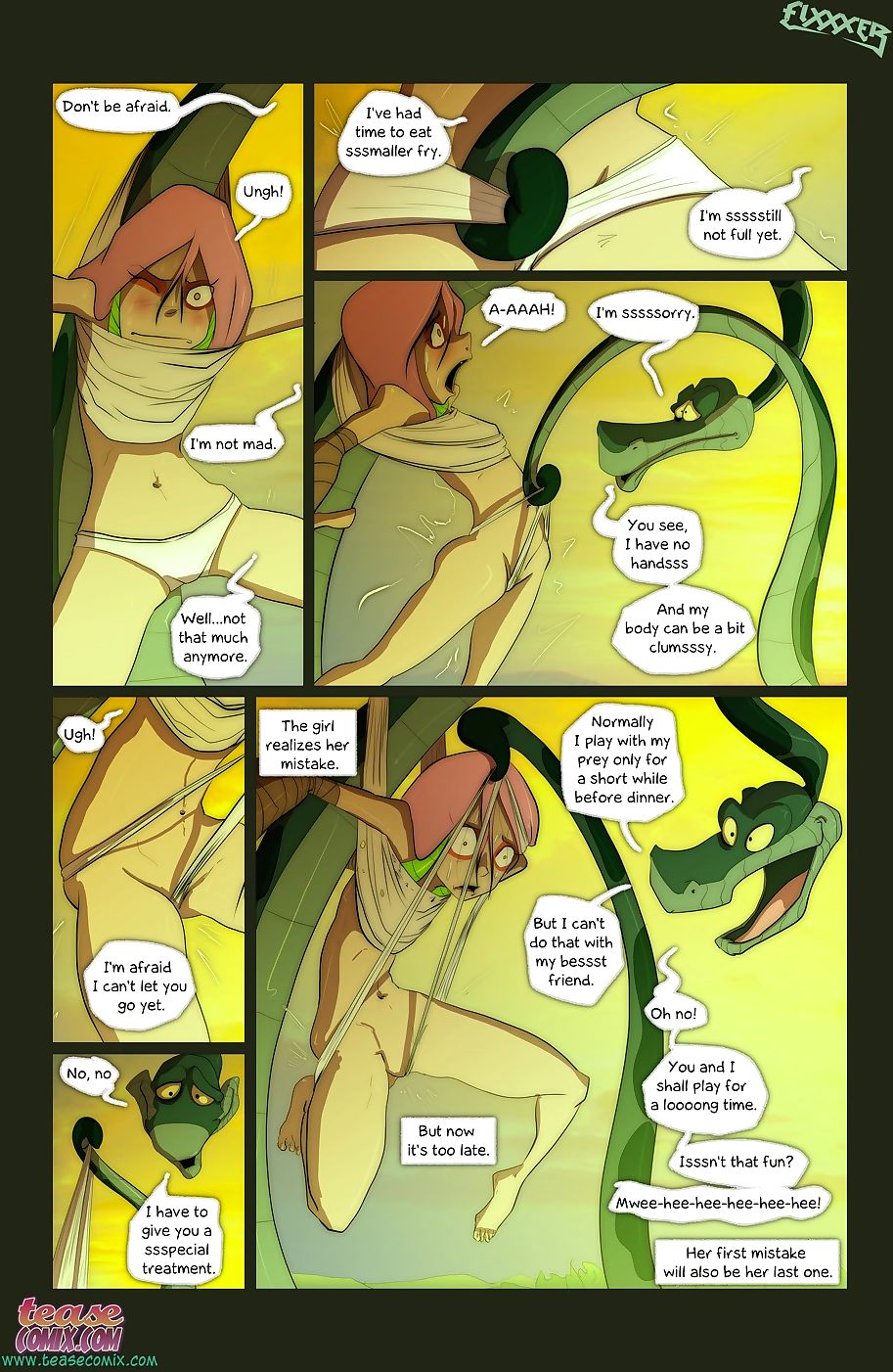 Of Snake and Girl 2- Teasecomix page 1