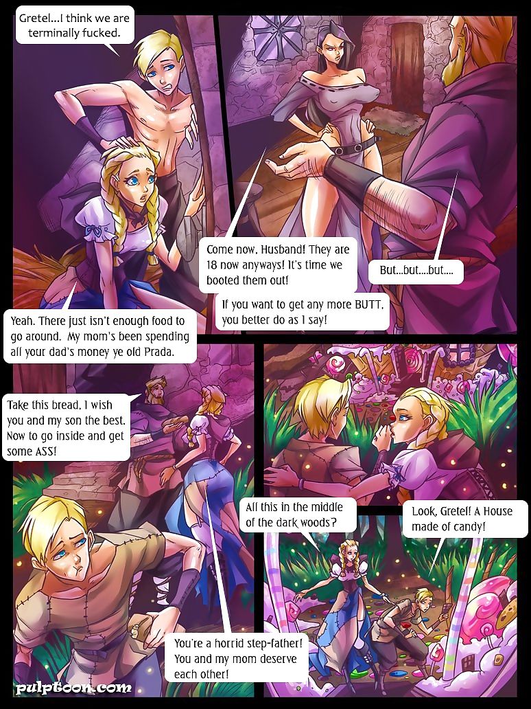Hansel Gretel and the Witch page 1
