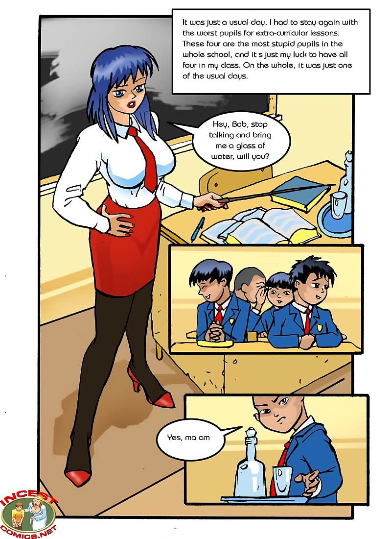 Teacher Students- Incest page 1